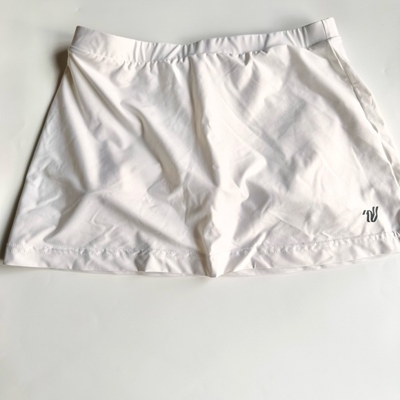 Varsity Spirit Cheer A Line Skort White SZ Small - Picture 1 of 10